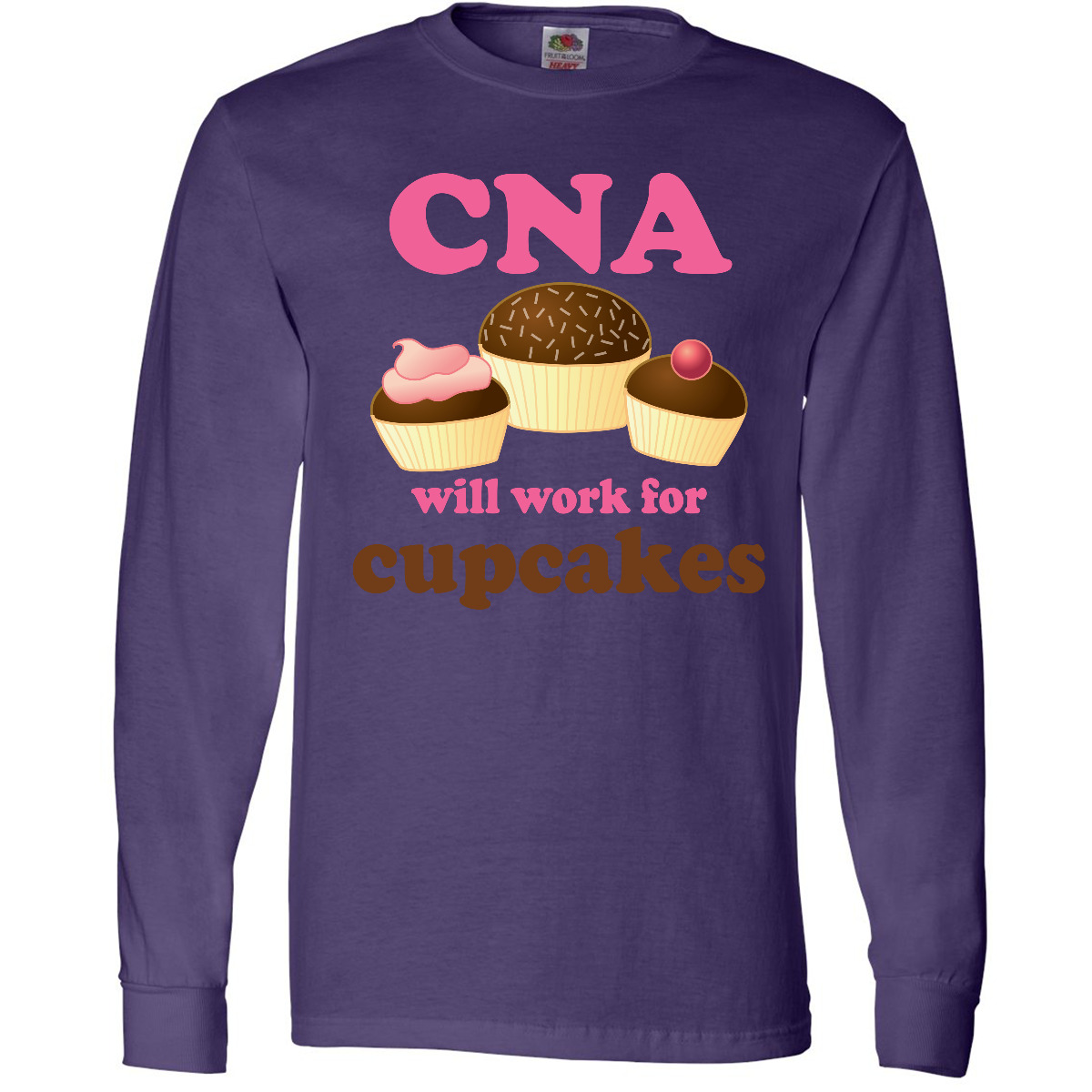 Inktastic Funny CNA Certified Nurse Assistant Gift Long Sleeve T-Shirt Nursing - Picture 5 of 6