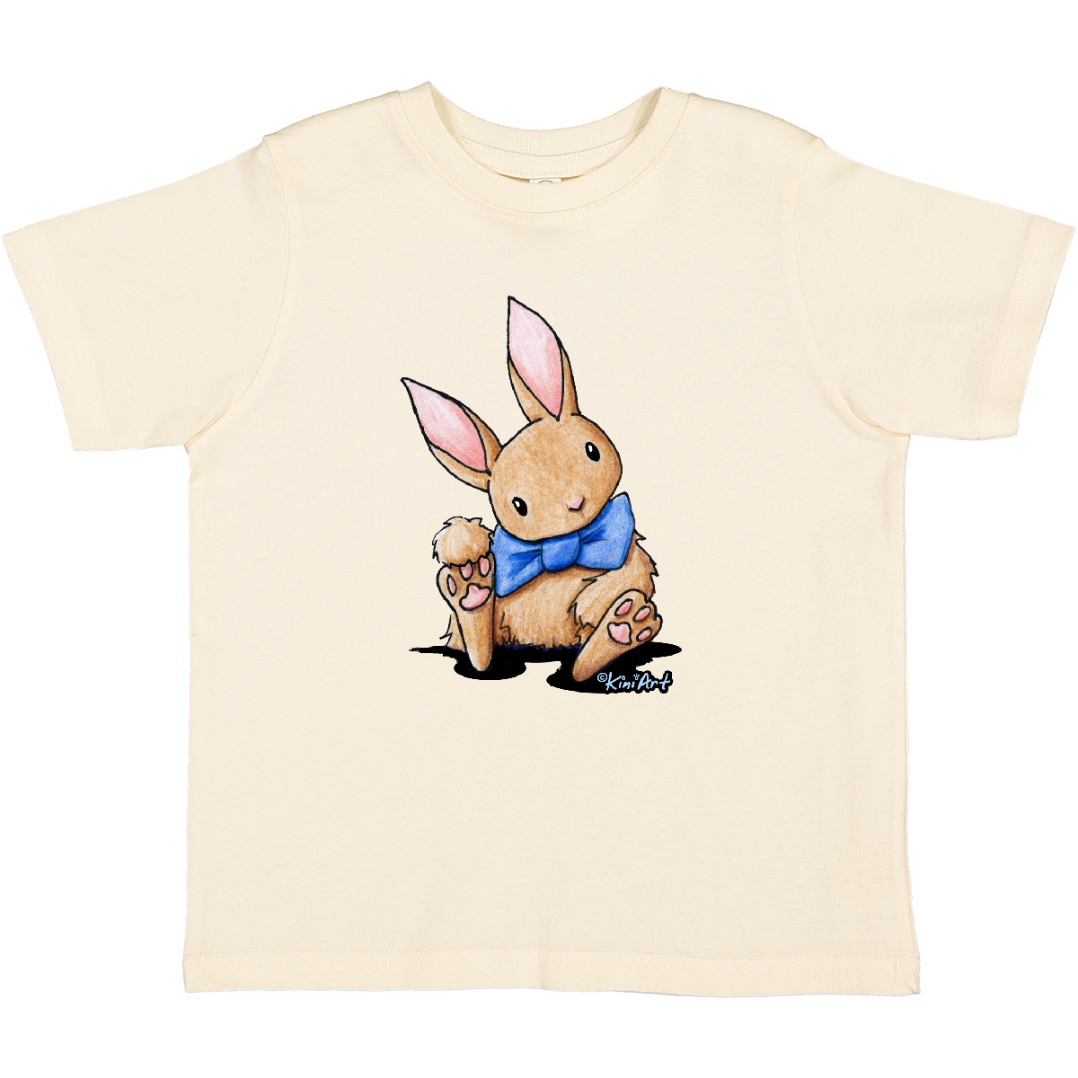 Inktastic Velveteen Rabbit Toddler T-Shirt - KiniArt Bunny Cartoon Cute Dust Kid - Picture 7 of 12