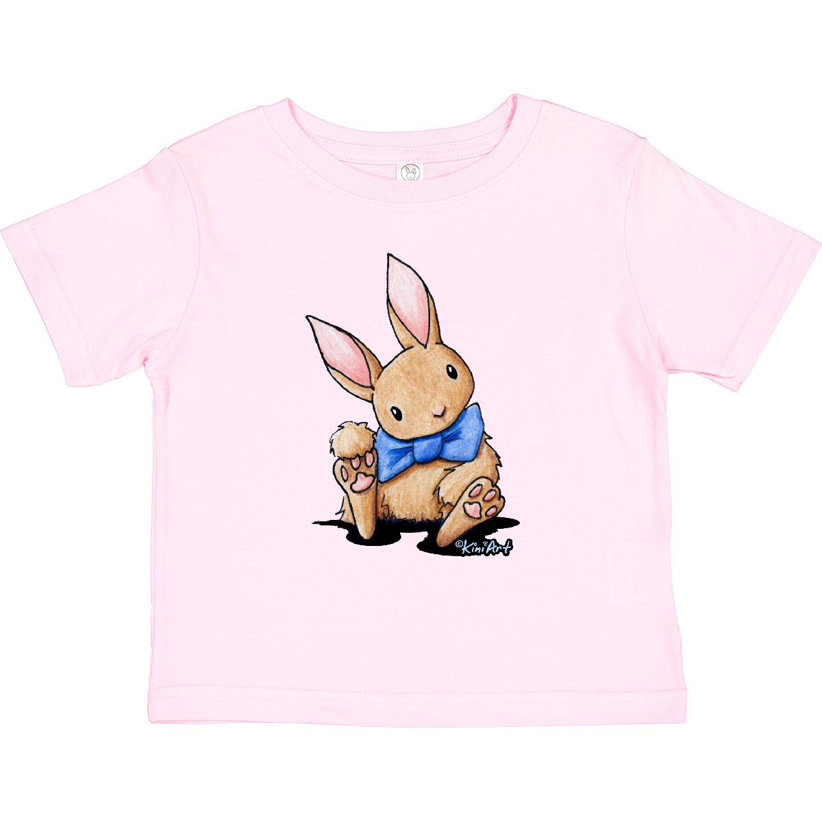 Inktastic Velveteen Rabbit Toddler T-Shirt - KiniArt Bunny Cartoon Cute Dust Kid - Picture 8 of 12