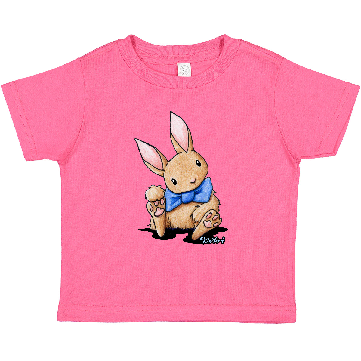 Inktastic Velveteen Rabbit Toddler T-Shirt - KiniArt Bunny Cartoon Cute Dust Kid - Picture 6 of 12