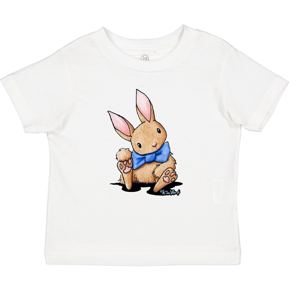 Inktastic Velveteen Rabbit Toddler T-Shirt - KiniArt Bunny Cartoon Cute Dust Kid - Picture 11 of 12