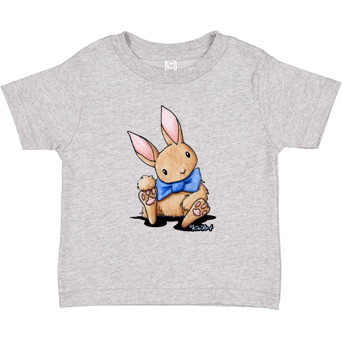 Inktastic Velveteen Rabbit Toddler T-Shirt - KiniArt Bunny Cartoon Cute Dust Kid - Picture 2 of 12