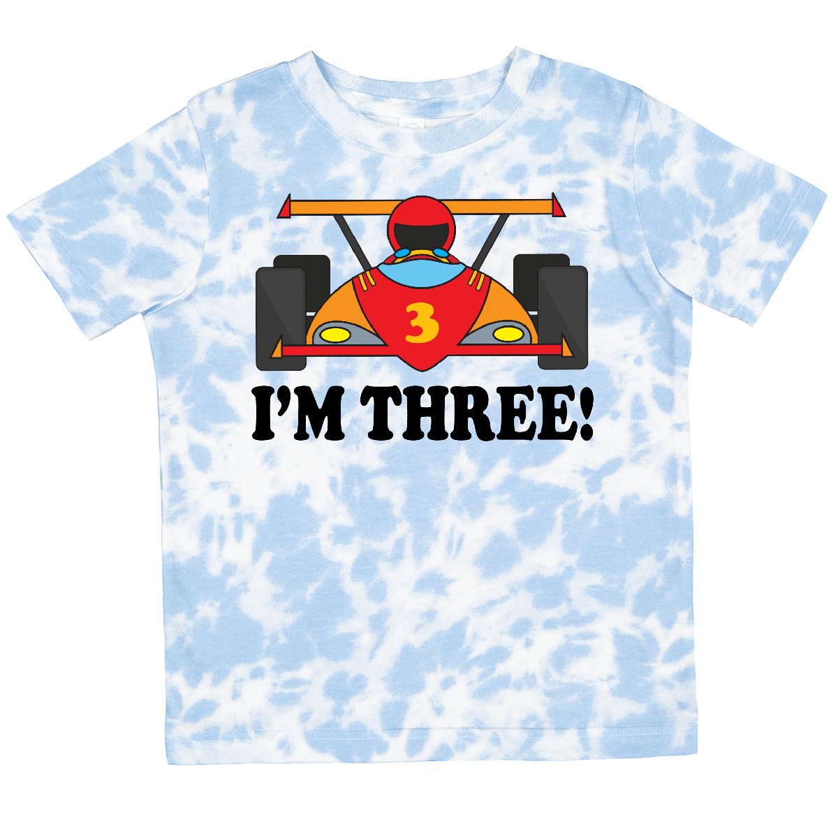 Inktastic Race Car 3rd Birthday Toddler T-Shirt Im Three 3 Year Old Turning Boys - Picture 14 of 15