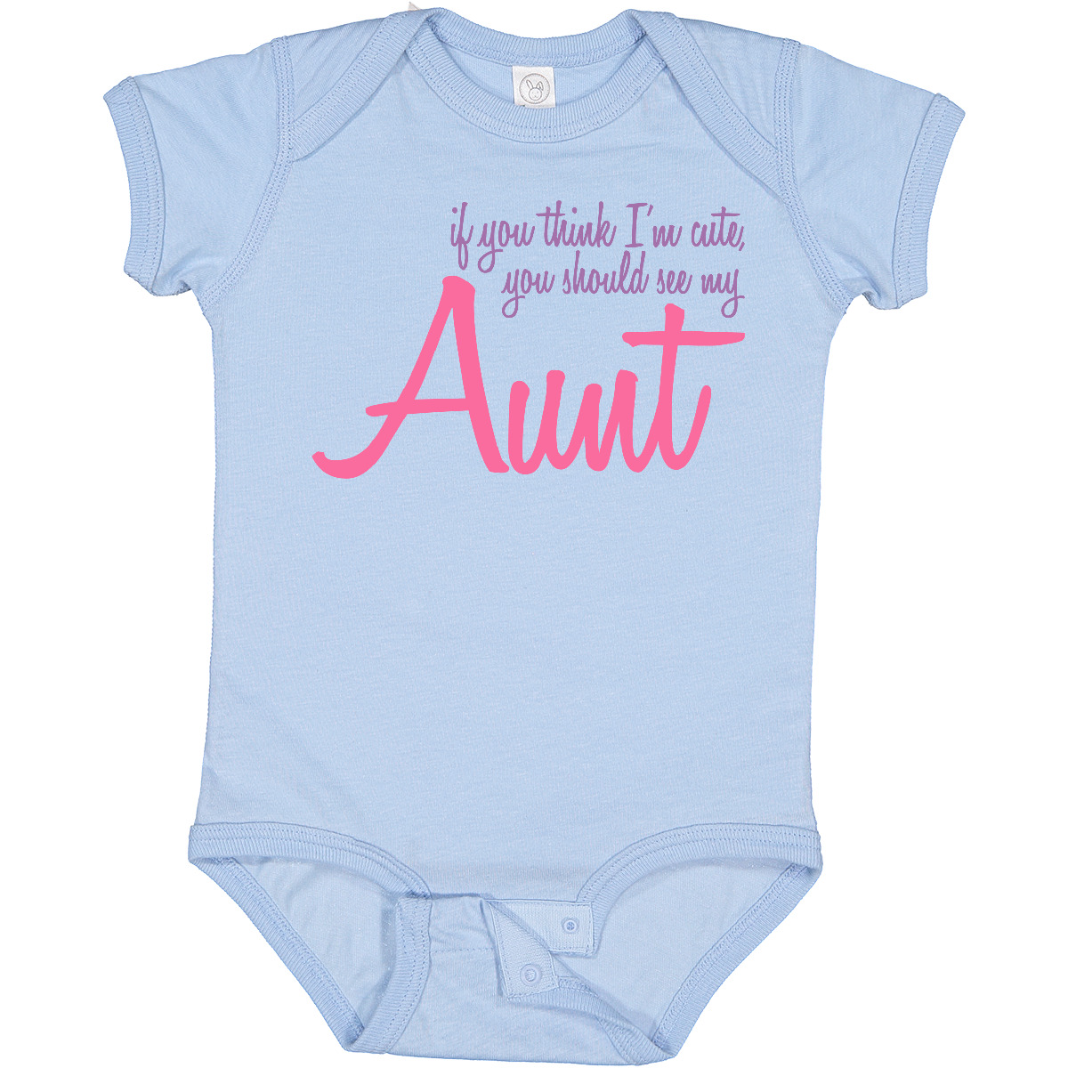 Inktastic Cute Aunt Baby Bodysuit Niece Family Member One-piece Infant Creeper - Picture 7 of 10