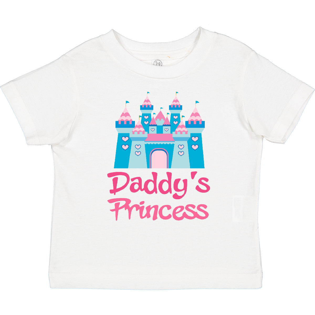 Inktastic Princess (Daddy’s) Toddler T-Shirt Castle Daddys Kids Girls Cute Pink