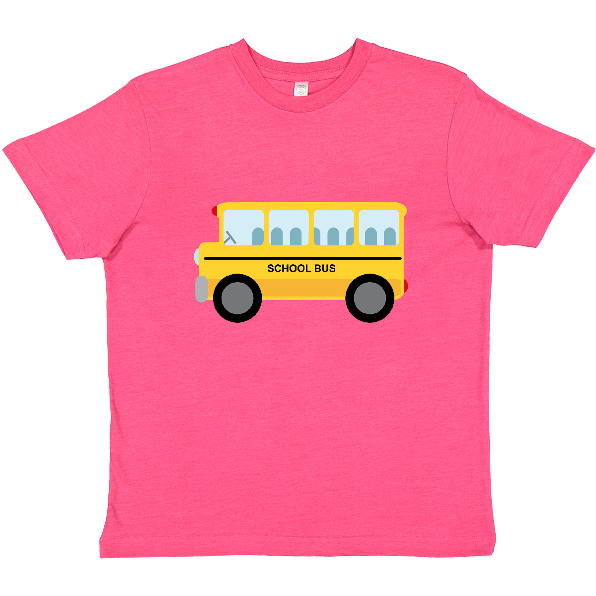 Inktastic School Bus Youth T-Shirt Back Elementary Kindergarten Wheels On Driver - Picture 8 of 9