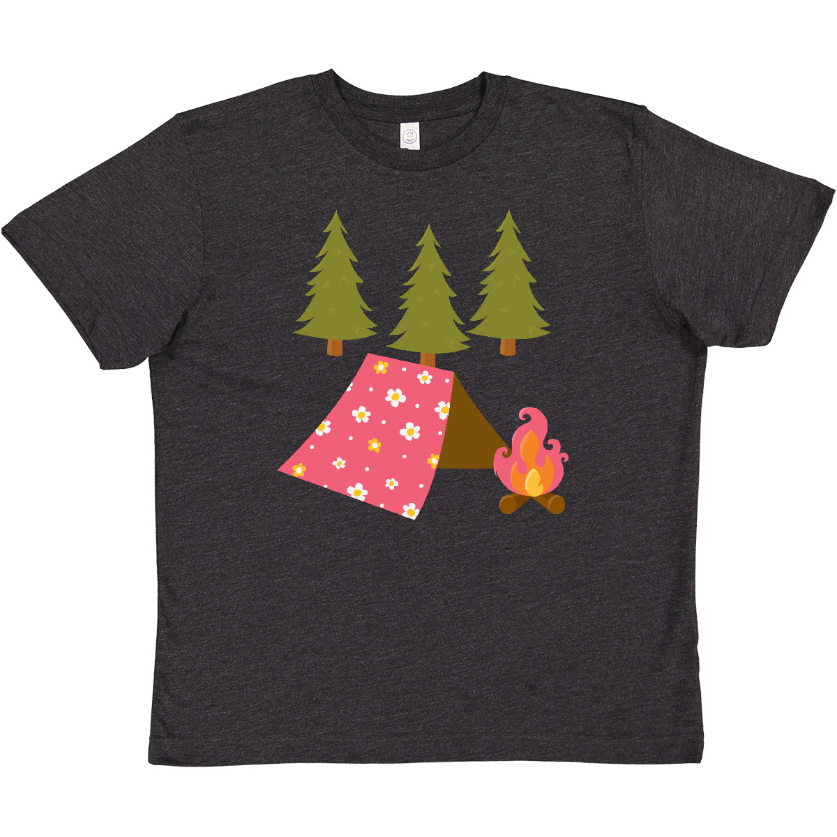 Inktastic Summer Camp Girls Camping Youth T-Shirt Campfire Hobbies Tee Kids Teen - Picture 7 of 9