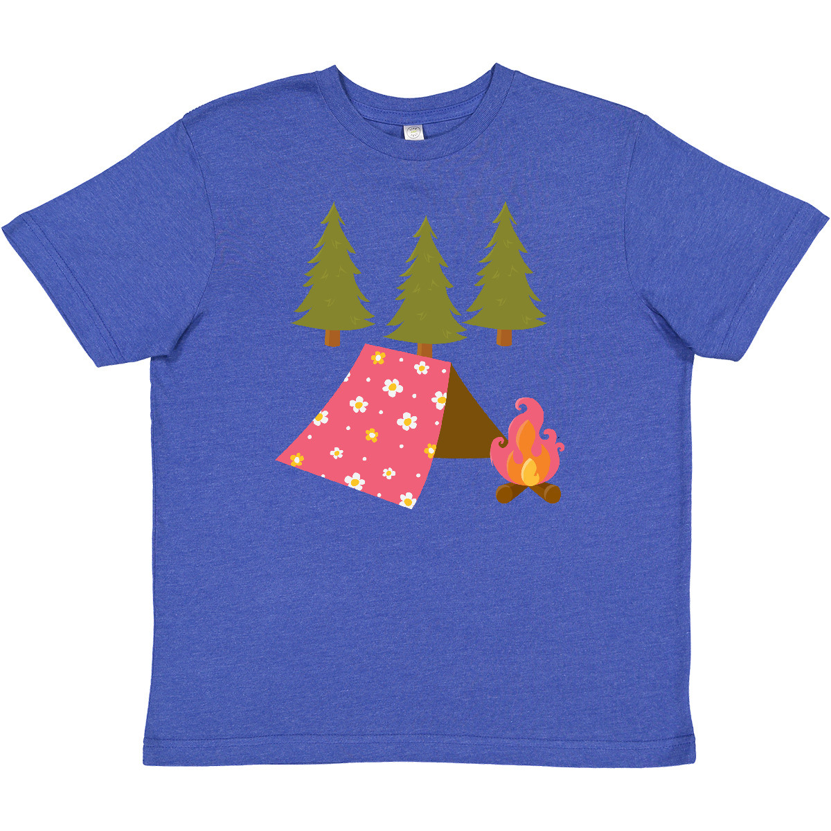 Inktastic Summer Camp Girls Camping Youth T-Shirt Campfire Hobbies Tee Kids Teen - Picture 9 of 9