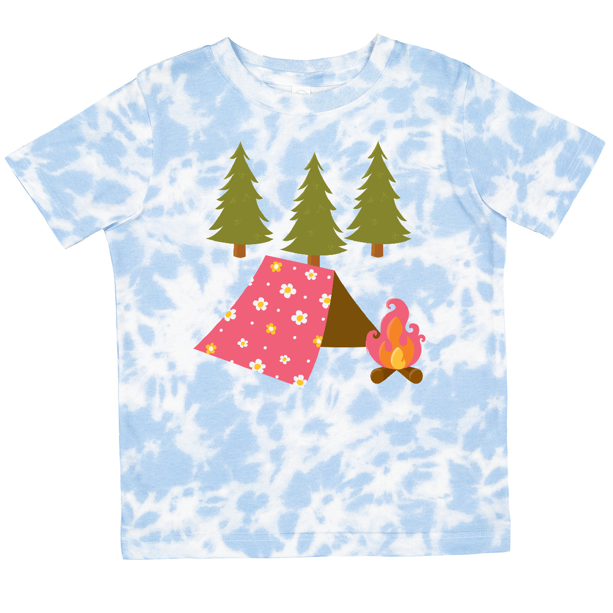 Inktastic Summer Camp Girls Camping Toddler T-Shirt Campfire Hobbies Child Kid - Picture 10 of 11
