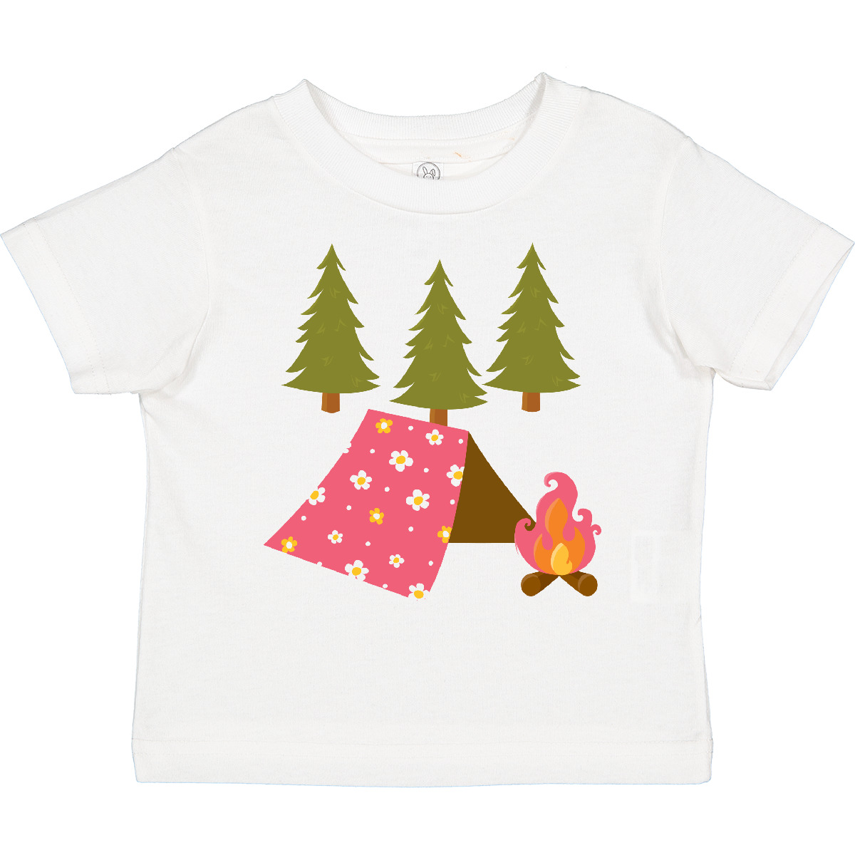Inktastic Summer Camp Girls Camping Toddler T-Shirt Campfire Hobbies Child Kid - Picture 11 of 11