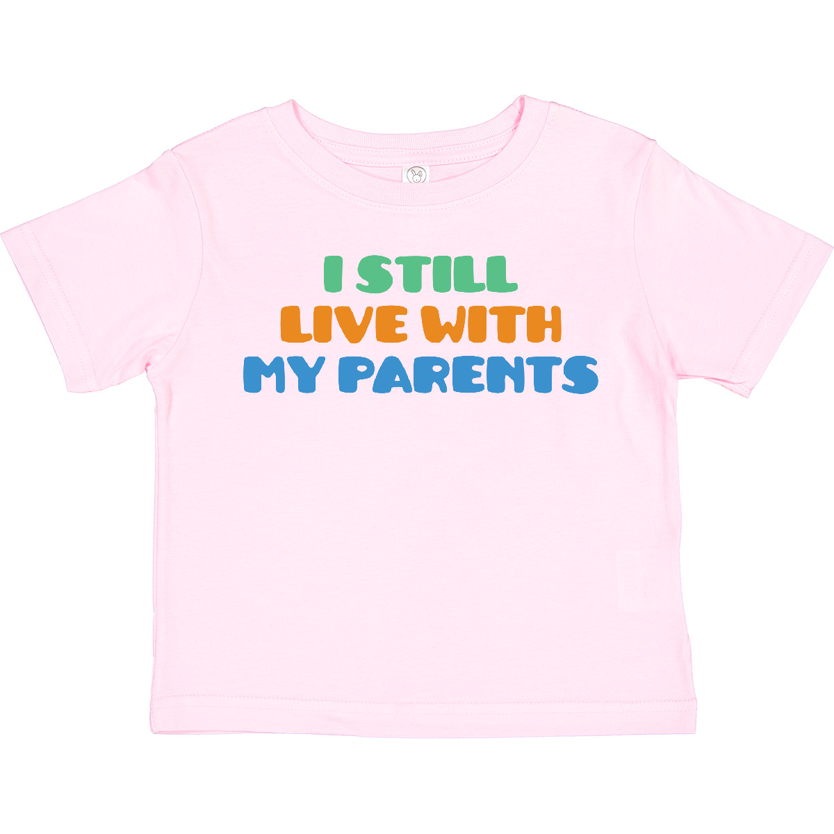 Inktastic I Still Live With My Parents Toddler T-Shirt Funny Humorous Humor Gift - Picture 13 of 16