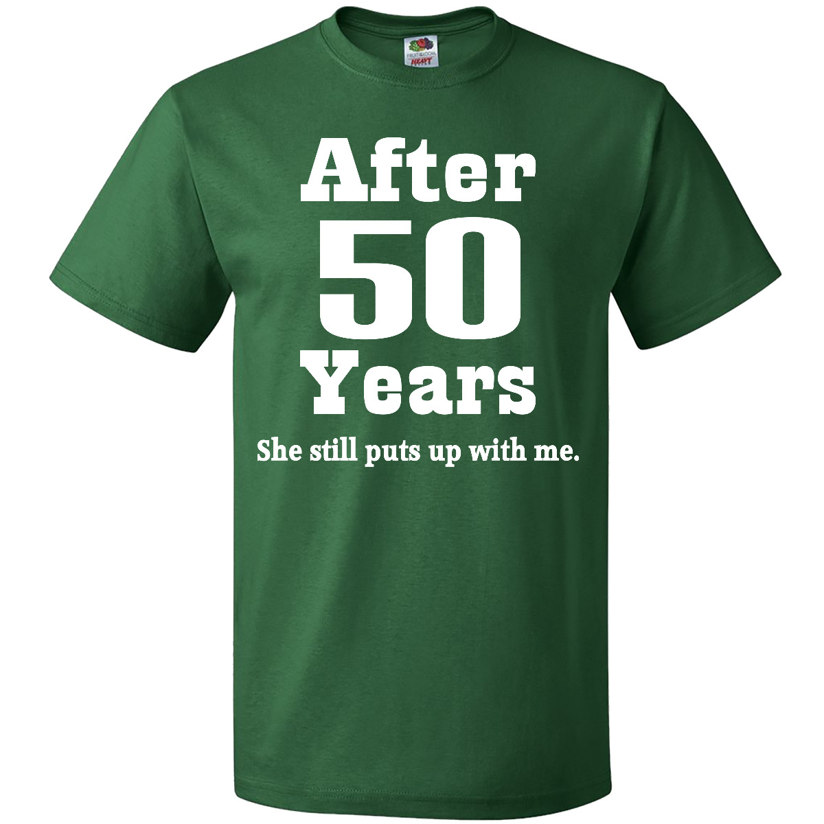 Inktastic 50th Anniversary Funny Husband T-Shirt Anniversaries Couple Married - Bild 3 von 11