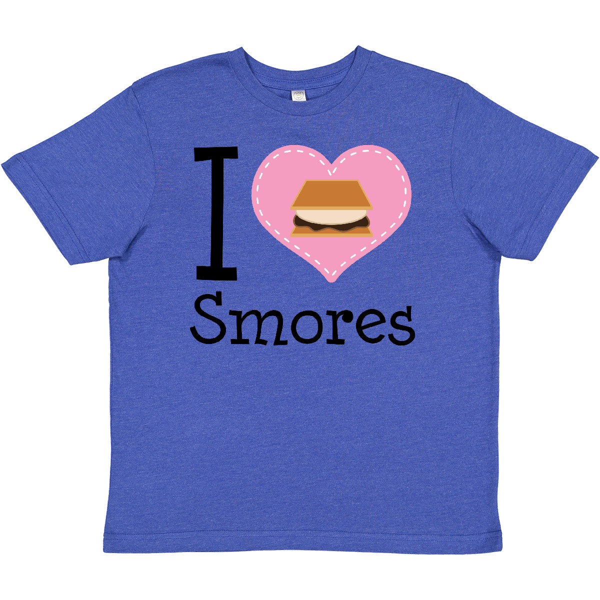 Inktastic I Love Smores Youth T-Shirt Smore Graham Cracker Lover Heart Camping - Picture 8 of 9