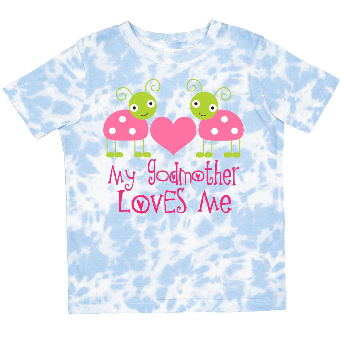Inktastic My Godmother Loves Me Girls Ladybug Toddler T-Shirt Child Preschooler - Picture 10 of 11