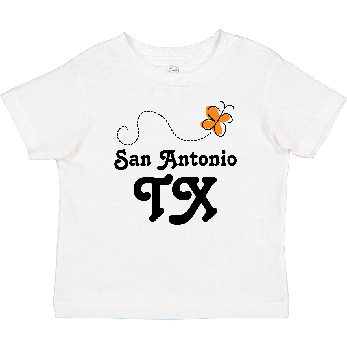 Inktastic San Antonio Texas Butterfly Baby T-Shirt City Cities