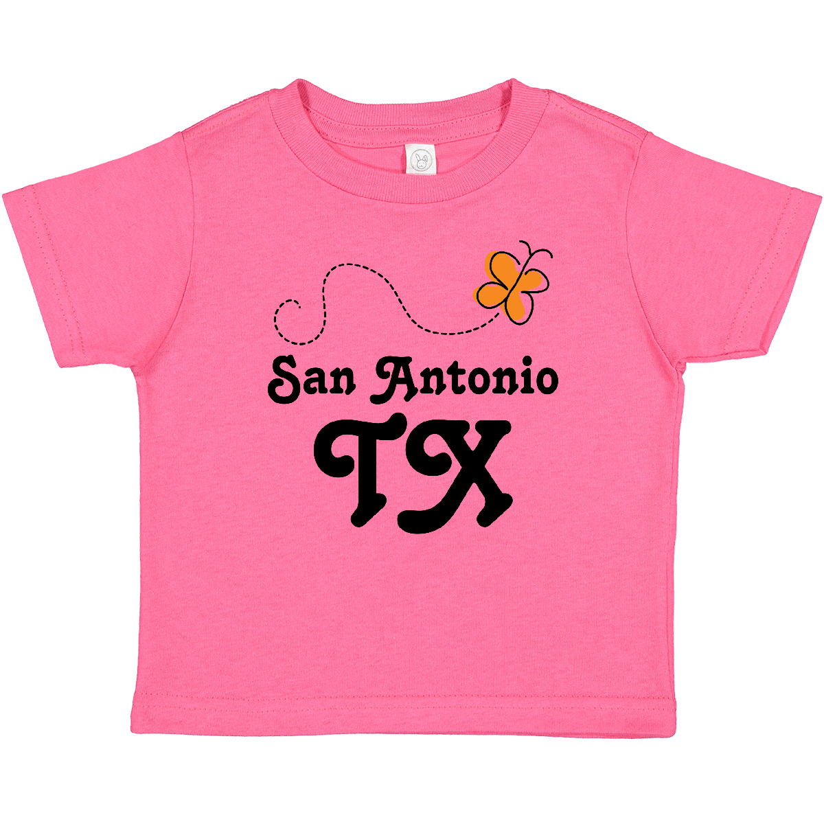 Inktastic San Antonio Texas Butterfly Baby T-Shirt City Cities
