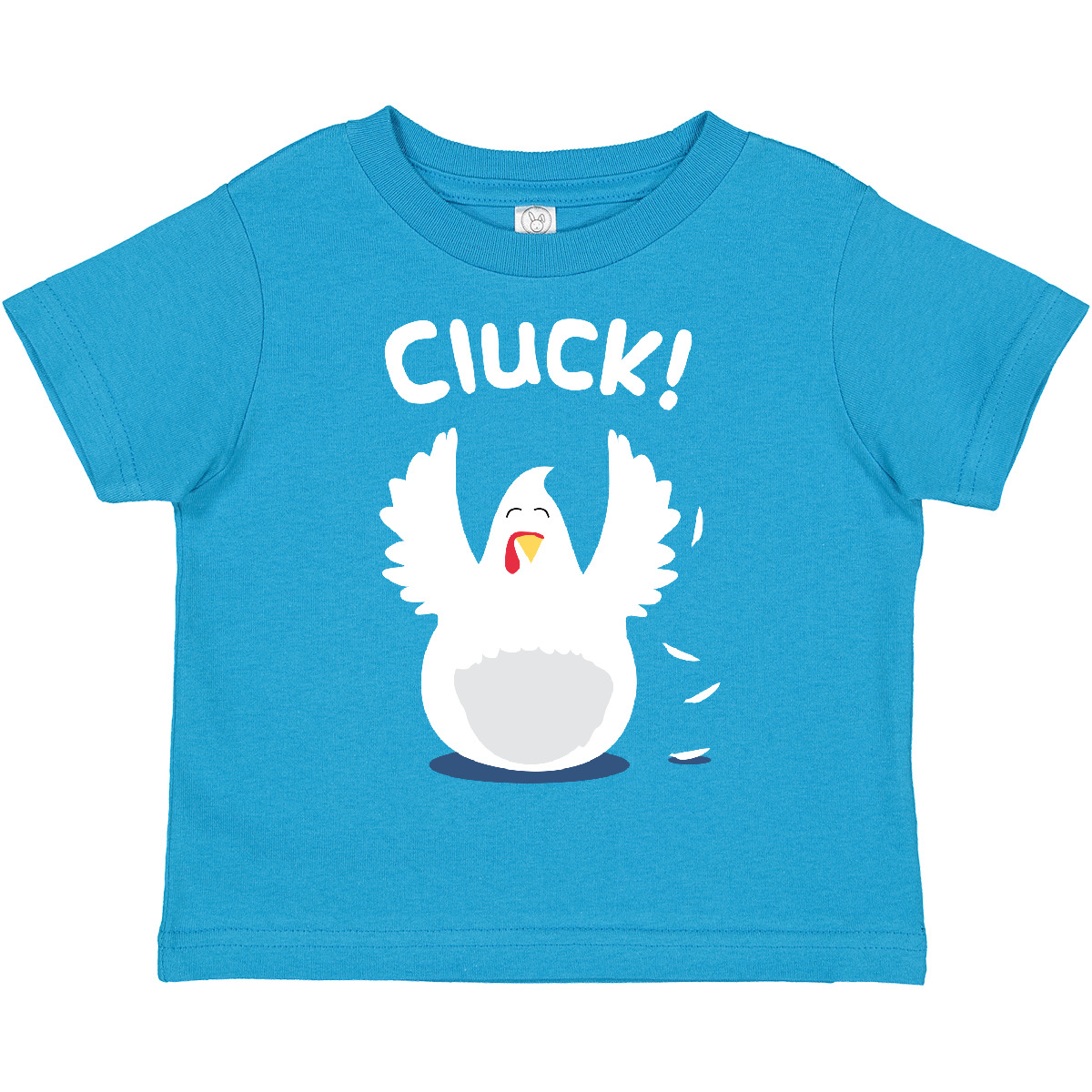Inktastic Chicken Barnyard Farm Cluck Toddler T-Shirt Hen Chick Animal Funny Kid - Picture 9 of 9
