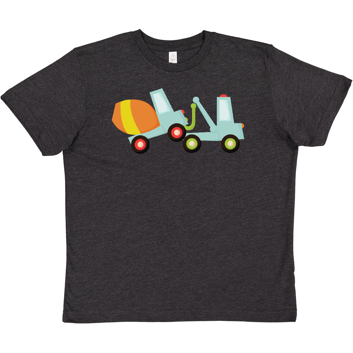 Inktastic Tow Truck Construction Youth T-Shirt Cement Mixer Trucks Worker Cute - Picture 9 of 10