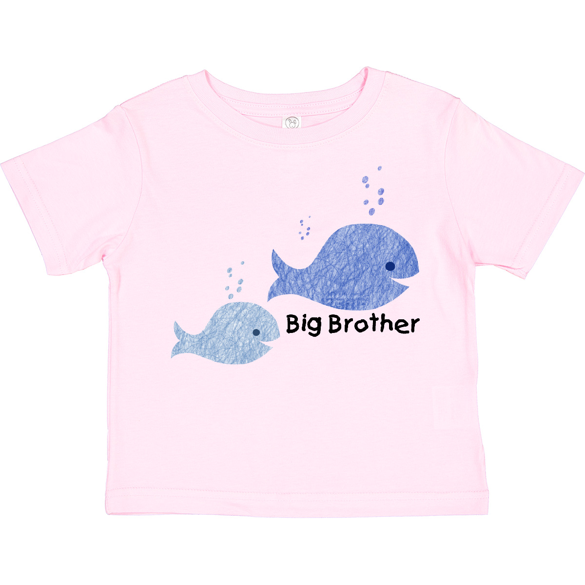 Inktastic Big Brother With Lil' Brother Toddler T-Shirt Little Siblings Whales - Picture 9 of 14