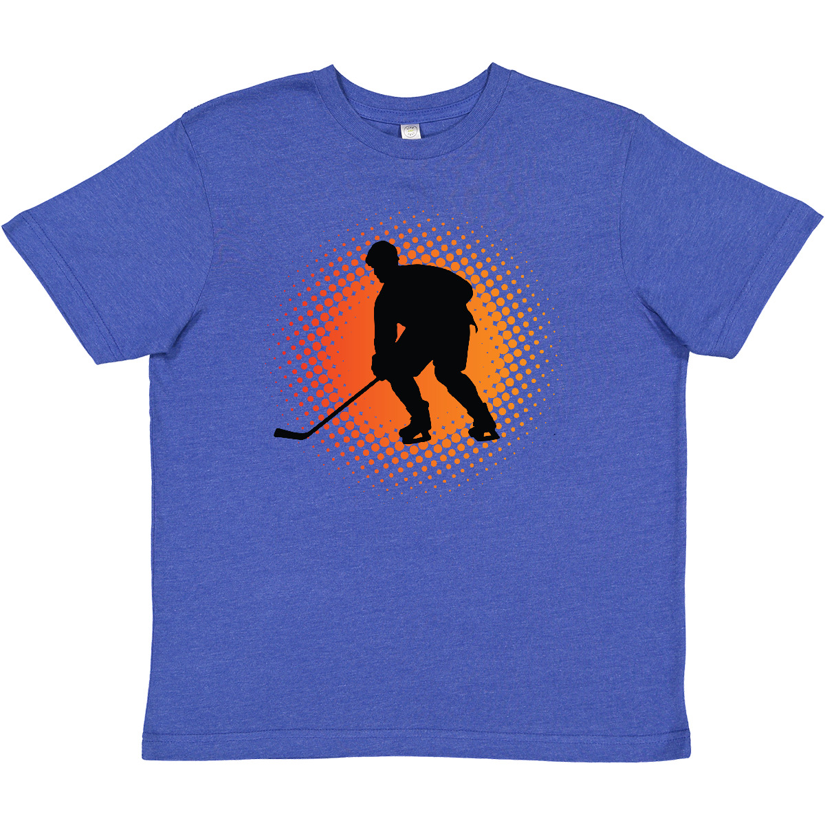 Inktastic Play Hockey Sports Youth T-Shirt Ice Silhouette Player Team Tee Kids - Picture 9 of 10