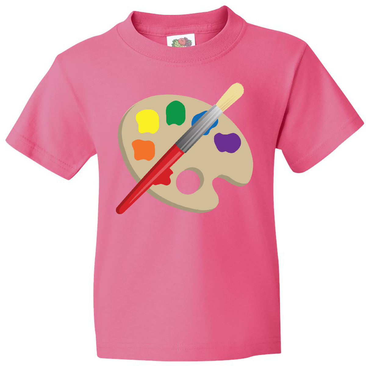Inktastic Artist Palette And Brush Youth T-Shirt Art Paintbrush Future Artistic - Picture 6 of 10
