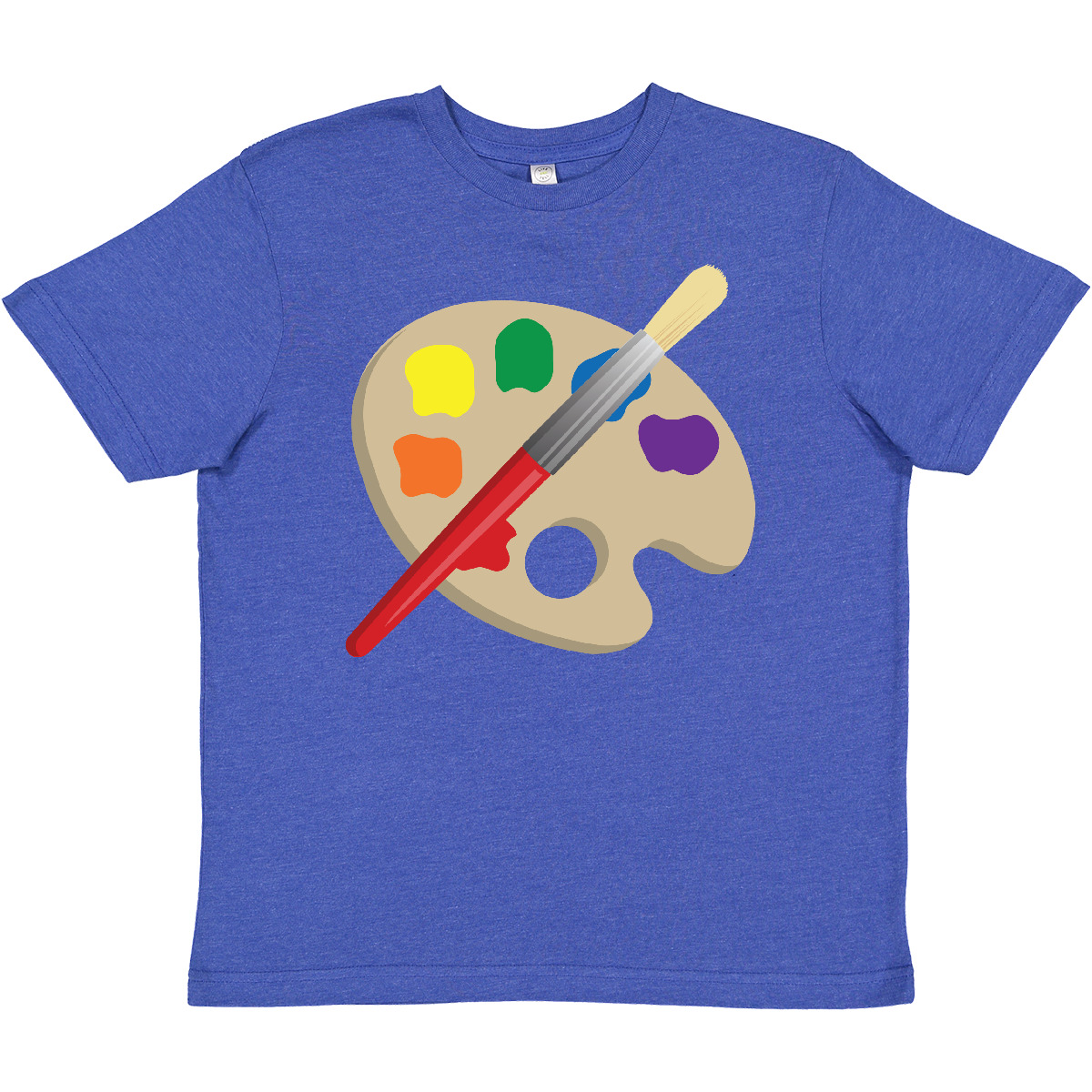 Inktastic Artist Palette And Brush Youth T-Shirt Art Paintbrush Future Artistic - Picture 10 of 11