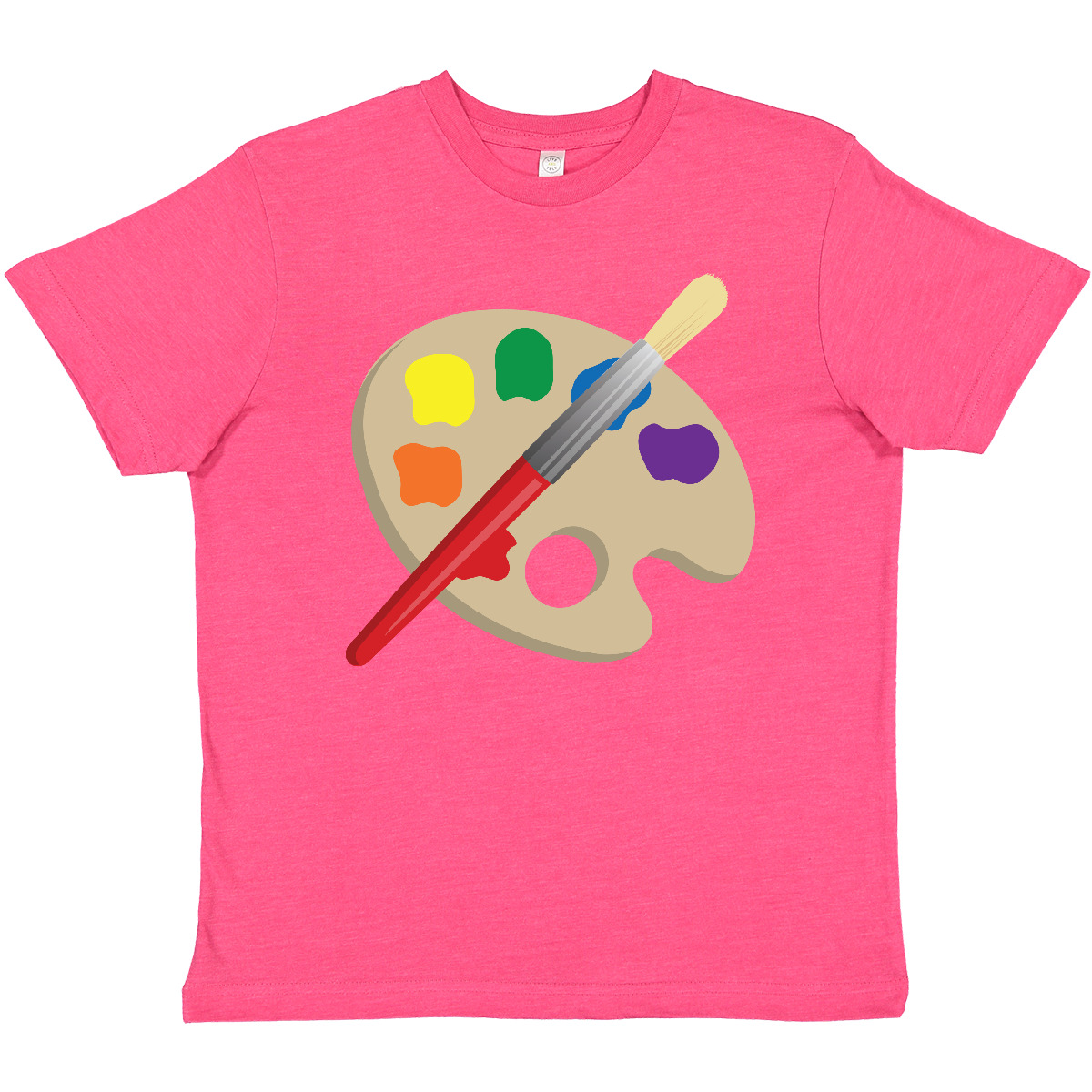 Inktastic Artist Palette And Brush Youth T-Shirt Art Paintbrush Future Artistic - Picture 9 of 10