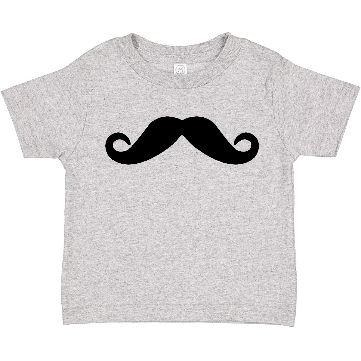 Inktastic Mustache Toddler T-Shirt Stache Lol Humor Funny Gift Child Preschooler - Picture 3 of 10