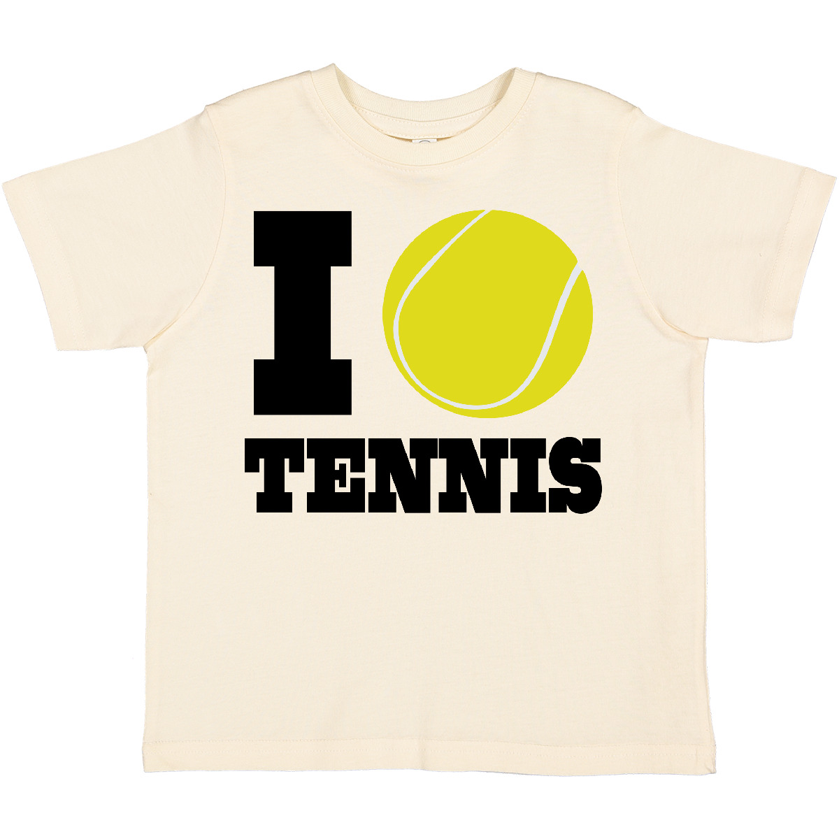 Inktastic Tennis Gift Toddler T-Shirt Sports I Love Heart Ball Team Child Kid - Picture 4 of 6