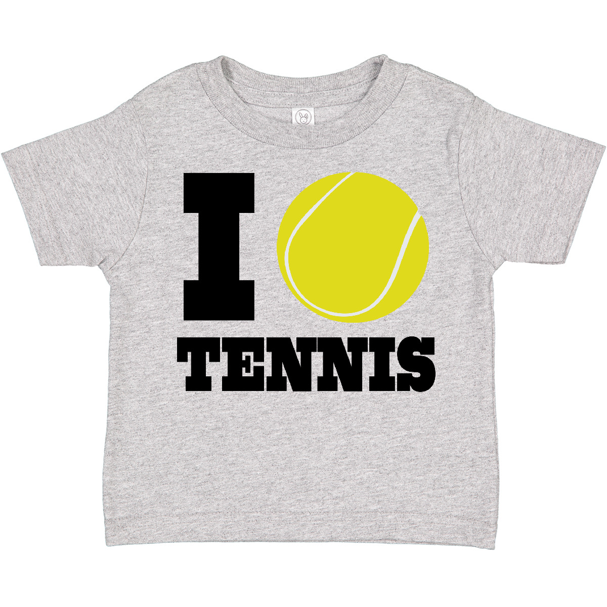 Inktastic Tennis Gift Toddler T-Shirt Sports I Love Heart Ball Team Child Kid - Picture 3 of 6