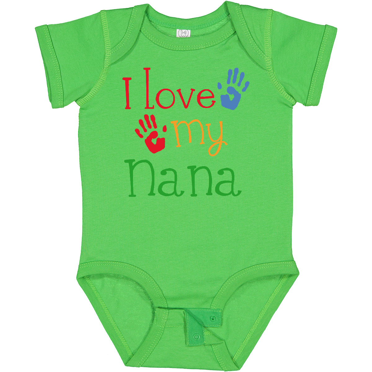 Inktastic I Love My Nana Baby Body Oma Oma Muttertag Enkelkinder - Bild 2 von 18