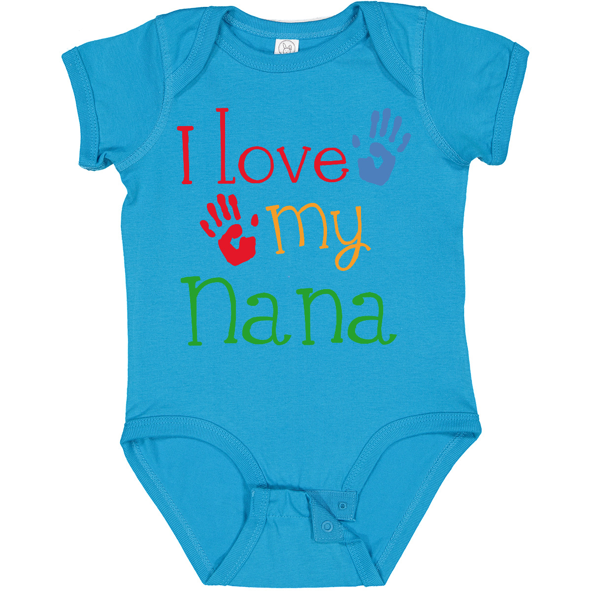 Inktastic I Love My Nana Baby Body Oma Oma Muttertag Enkelkinder - Bild 15 von 18
