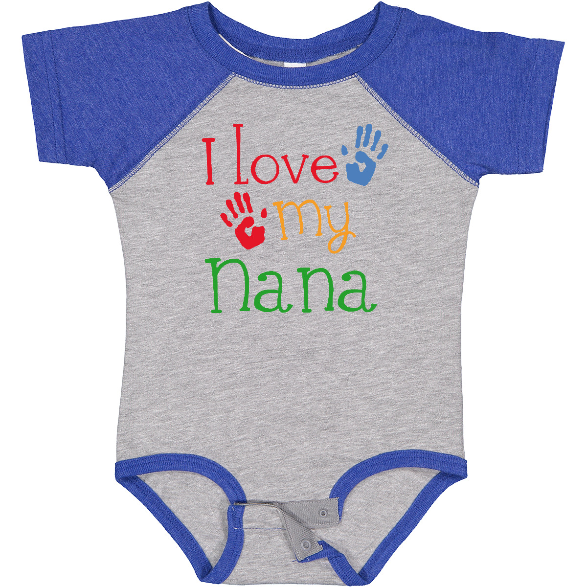 Inktastic I Love My Nana Baby Body Oma Oma Muttertag Enkelkinder - Bild 6 von 18