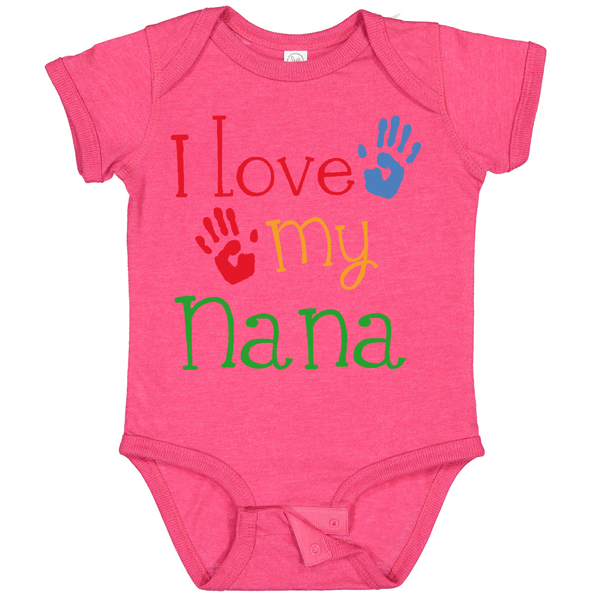 Inktastic I Love My Nana Baby Body Oma Oma Muttertag Enkelkinder - Bild 16 von 18