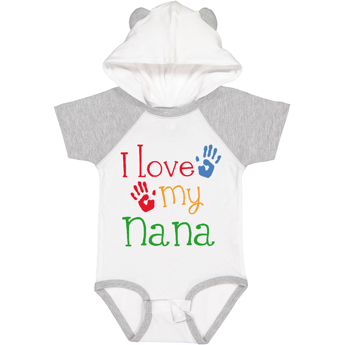 Inktastic I Love My Nana Baby Body Oma Oma Muttertag Enkelkinder - Bild 17 von 18
