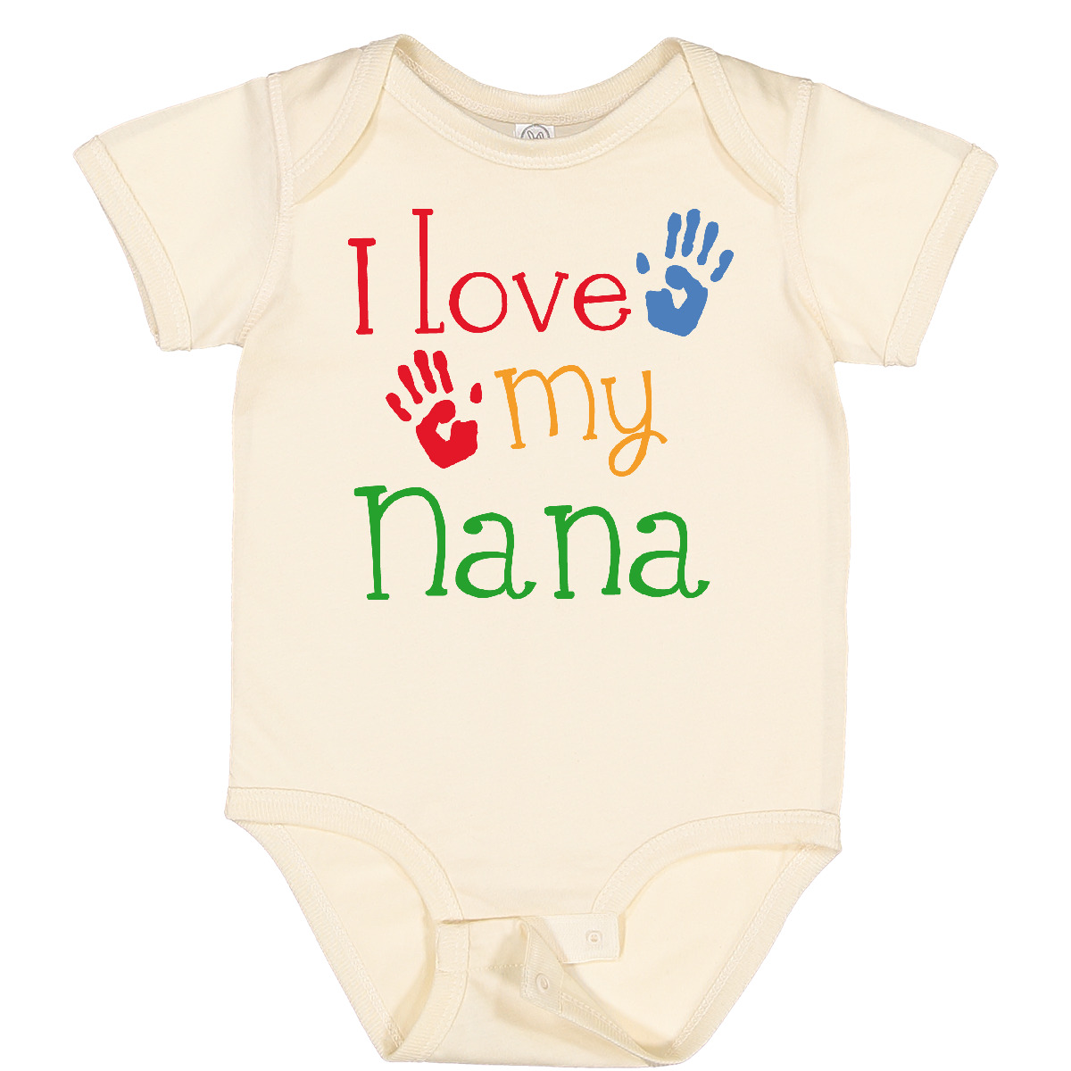Inktastic I Love My Nana Baby Body Oma Oma Muttertag Enkelkinder - Bild 12 von 18