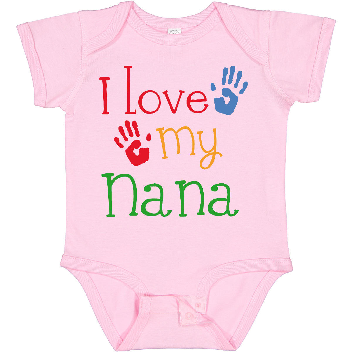 Inktastic I Love My Nana Baby Body Oma Oma Muttertag Enkelkinder - Bild 13 von 18