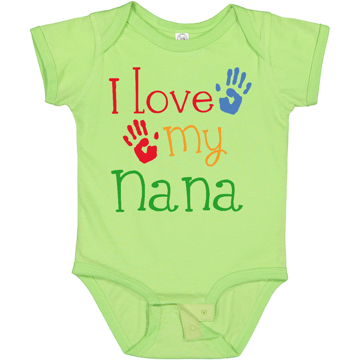 Inktastic I Love My Nana Baby Body Oma Oma Muttertag Enkelkinder - Bild 10 von 18
