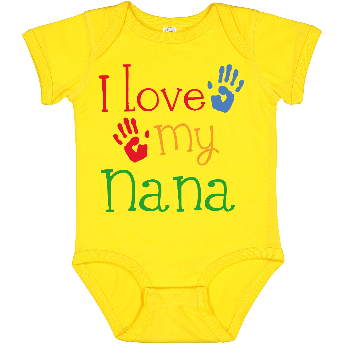 Inktastic I Love My Nana Baby Body Oma Oma Muttertag Enkelkinder - Bild 18 von 18