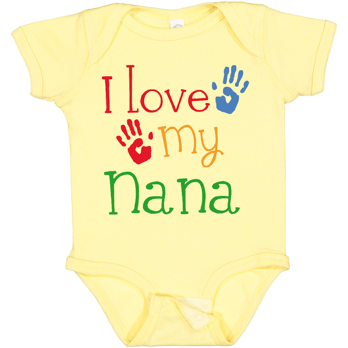 Inktastic I Love My Nana Baby Body Oma Oma Muttertag Enkelkinder - Bild 3 von 18