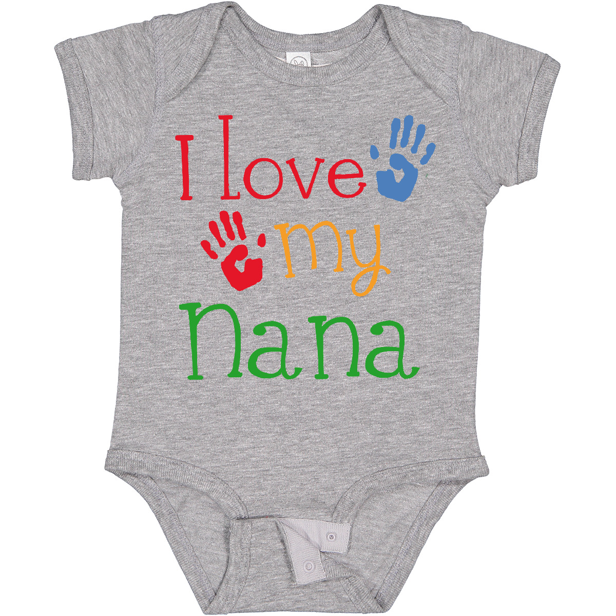 Inktastic I Love My Nana Baby Body Oma Oma Muttertag Enkelkinder - Bild 8 von 18