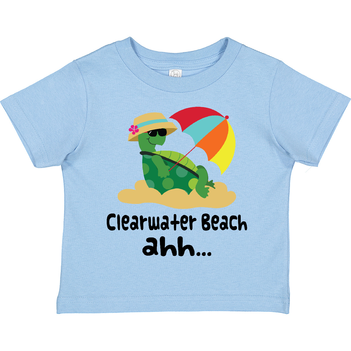 Inktastic Clearwater Beach Florida Toddler T-Shirt Vacation Ocean Vacay Sand Sea - Picture 8 of 13