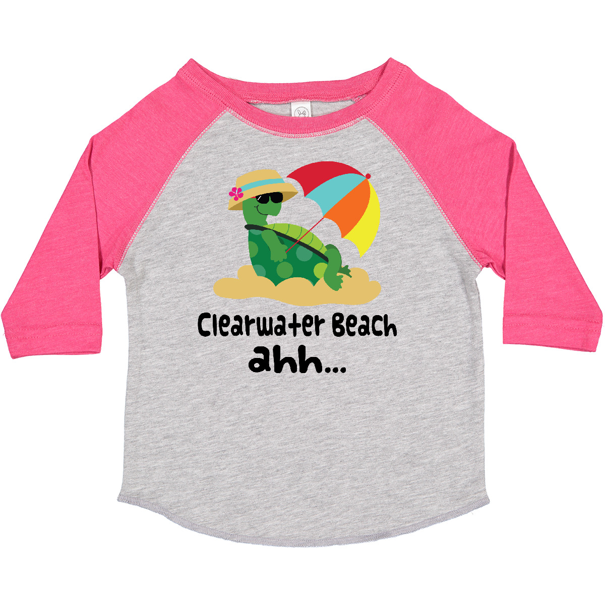 Inktastic Clearwater Beach Florida Toddler T-Shirt Vacation Ocean Vacay Sand Sea - Picture 3 of 13