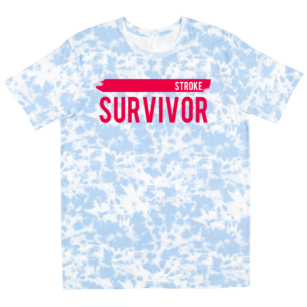 Inktastic Stroke Survivor T-Shirt Awareness Red Ribbon Mens Adult Clothing Tees - Picture 11 of 13