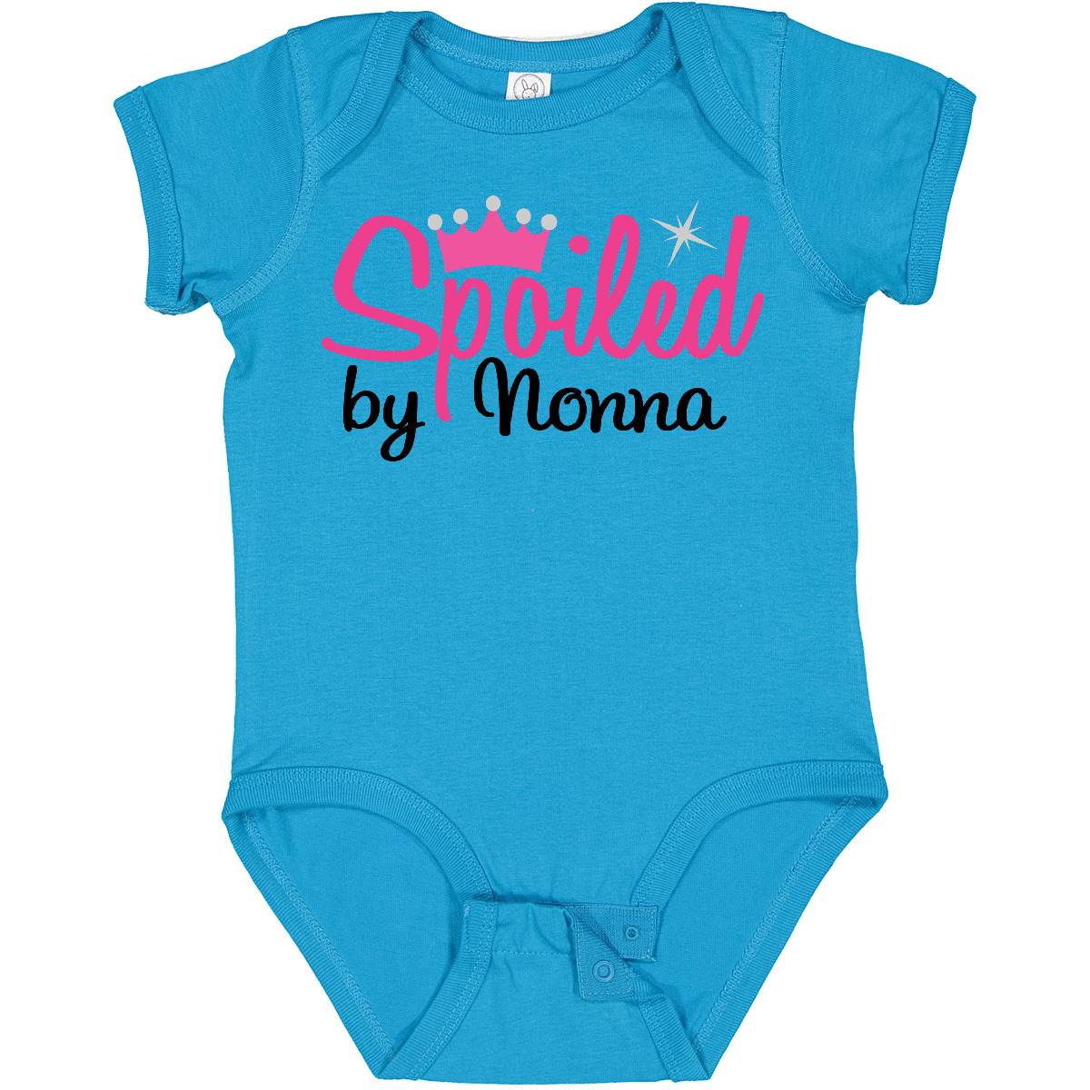 Inktastic Spoiled By Nonna Baby Bodysuit Grandchild Granddaughter One-piece Hws - Picture 10 of 11