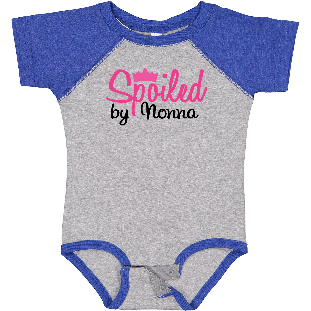 Inktastic Spoiled By Nonna Baby Bodysuit Grandchild Granddaughter One-piece Hws - Picture 7 of 11