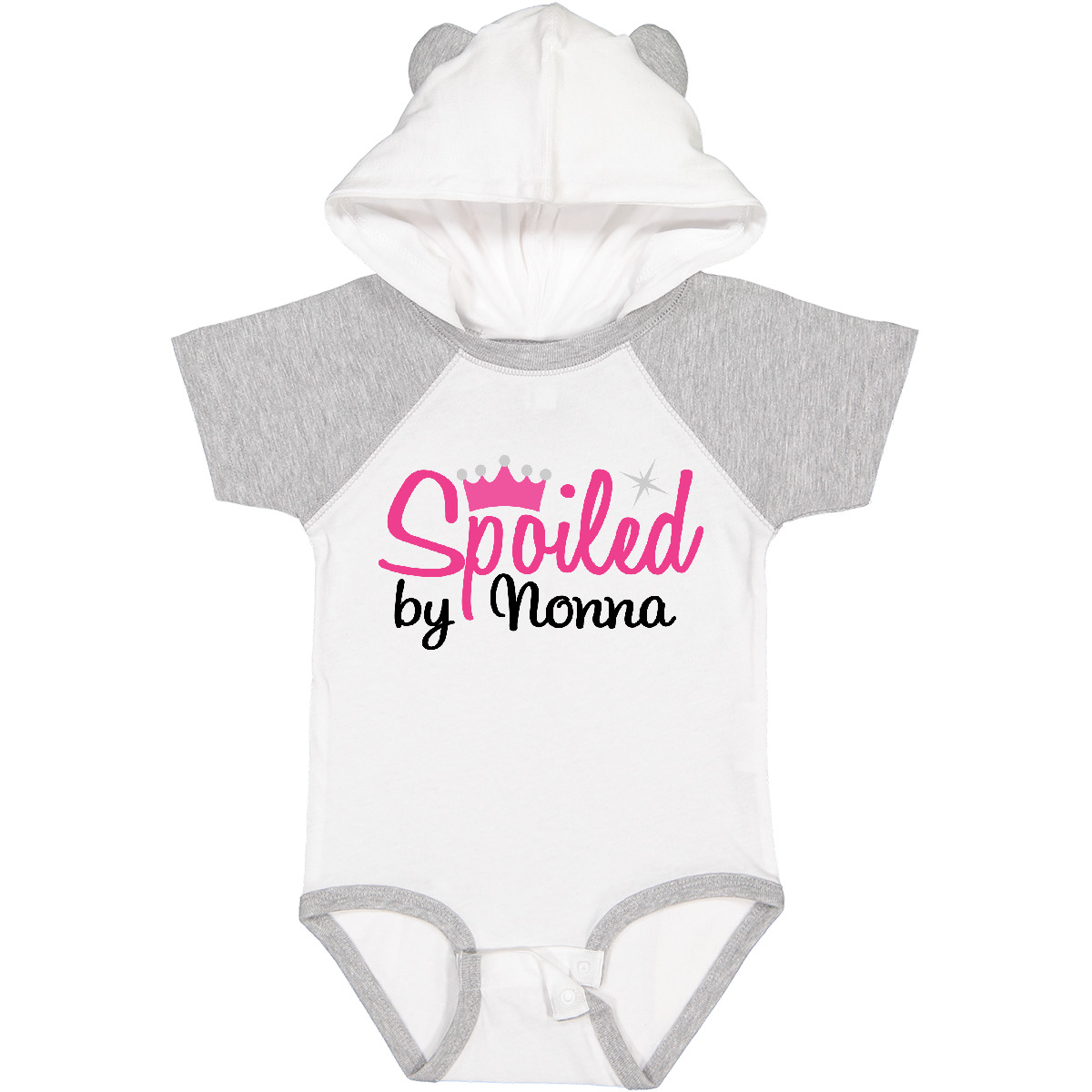 Inktastic Spoiled By Nonna Baby Bodysuit Grandchild Granddaughter One-piece Hws - Picture 11 of 11