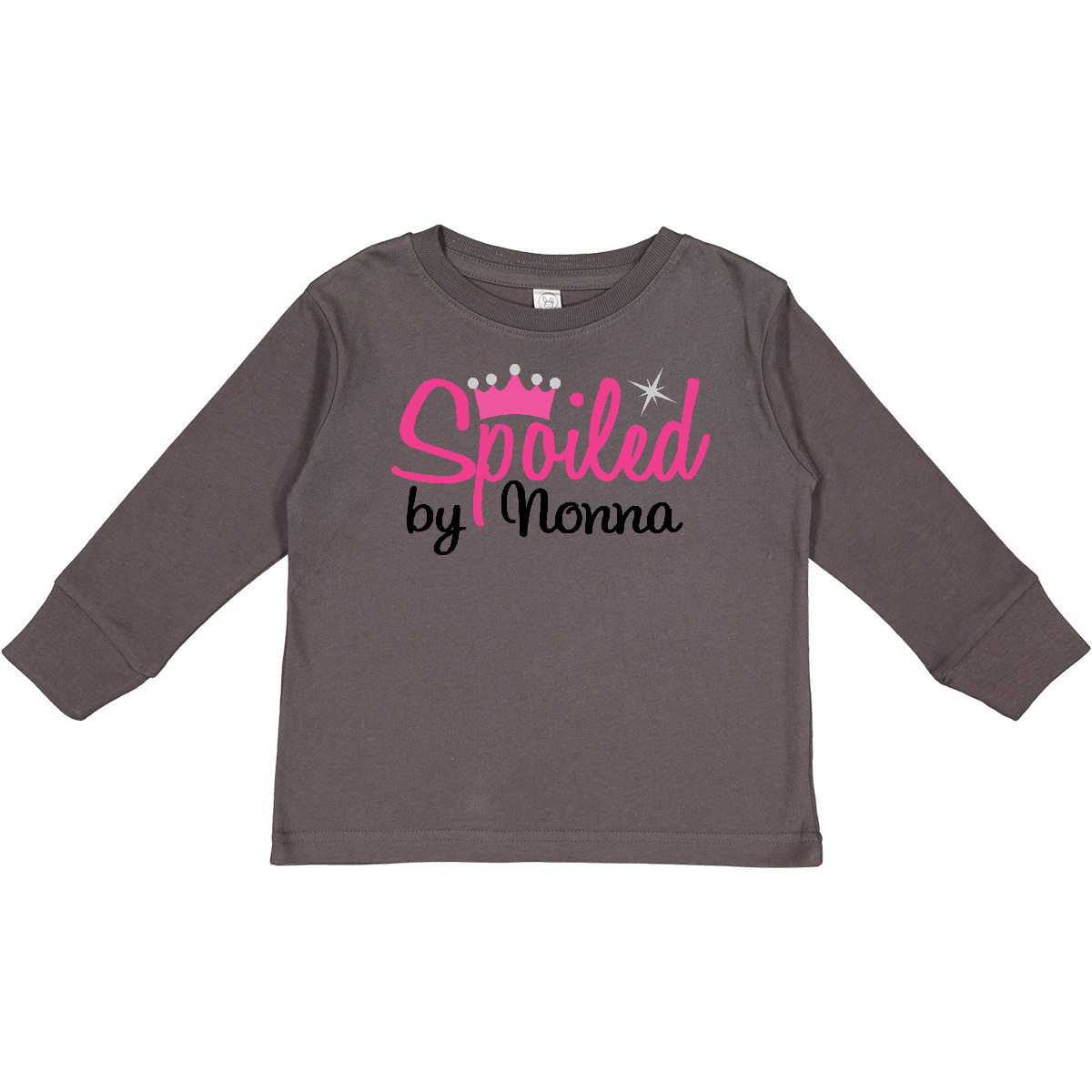 Inktastic Spoiled By Nonna Toddler Long Sleeve T-Shirt Grandchild Granddaughter - Bild 2 von 3