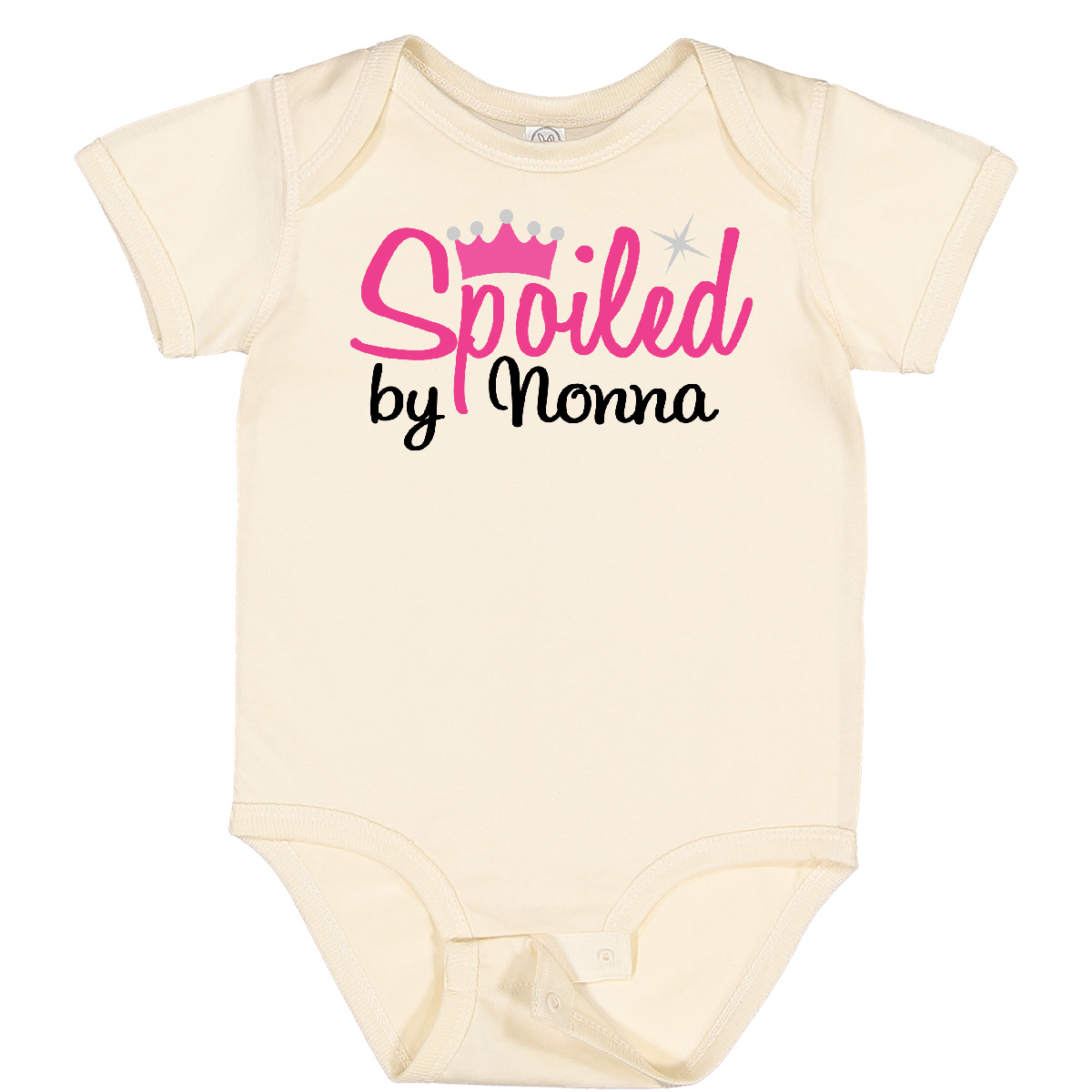Inktastic Spoiled By Nonna Baby Bodysuit Grandchild Granddaughter One-piece Hws - Picture 8 of 11