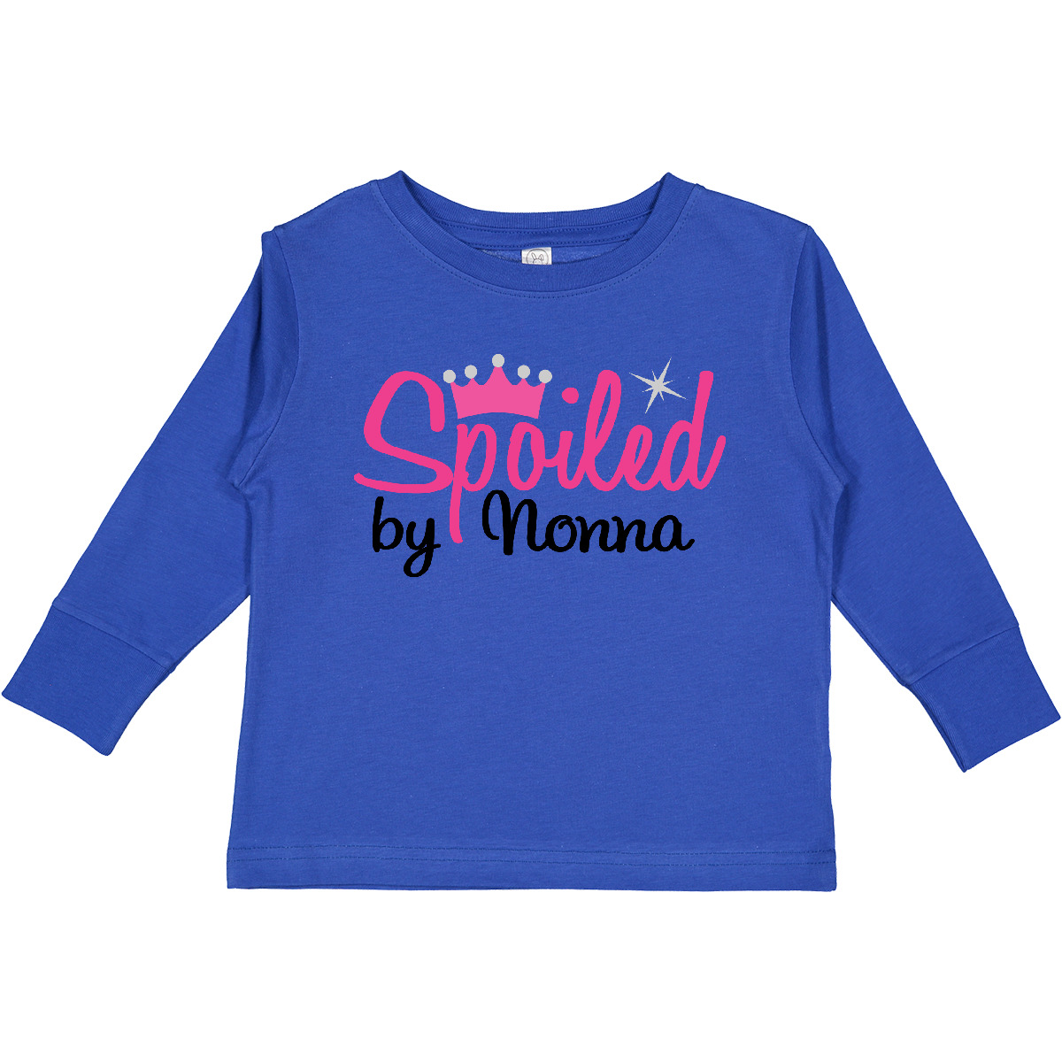 Inktastic Spoiled By Nonna Toddler Long Sleeve T-Shirt Grandchild Granddaughter - Bild 3 von 3